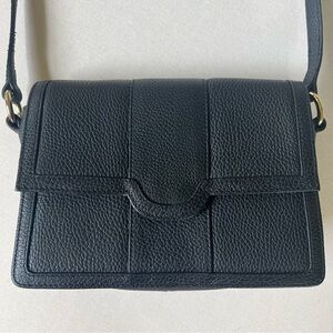 Corder London Emmeline Black Genuine Leather Shoulder Bag